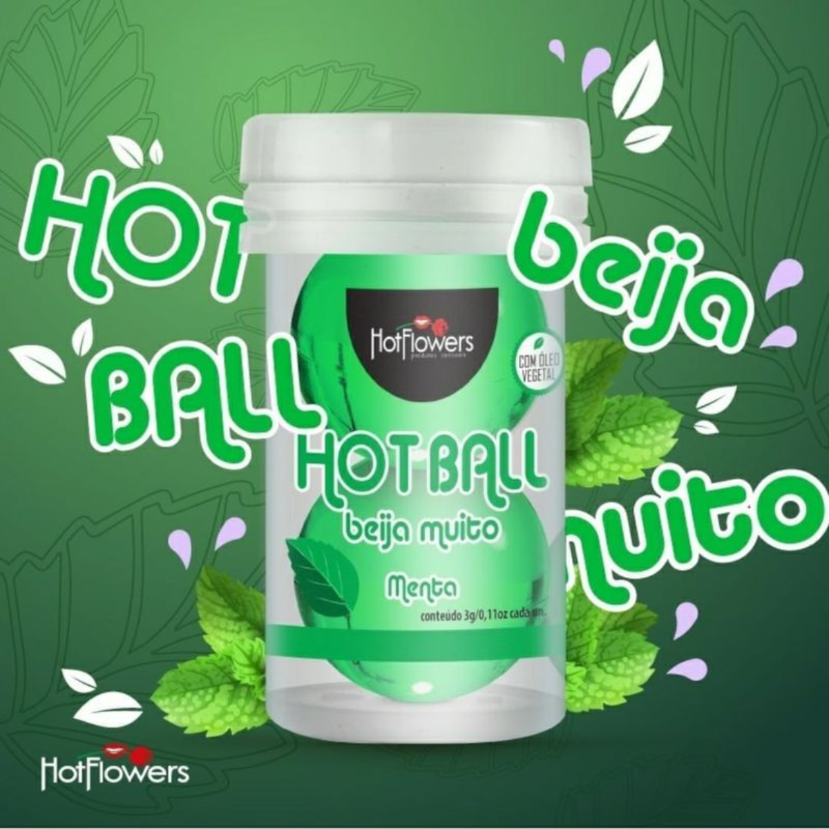 Hot Ball Beija Muito 2un - Hot Flowers