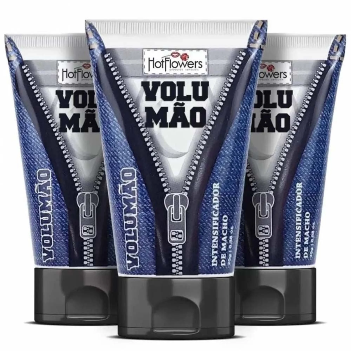 Gel Intensificador Volumão de Macho 25g - Hot Flowers