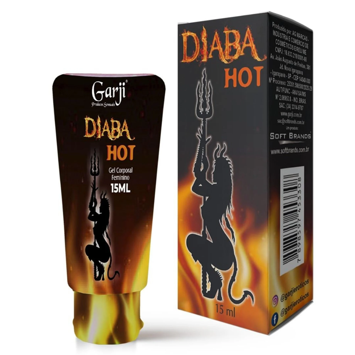 Gel Excitante Diaba Hot - Garji