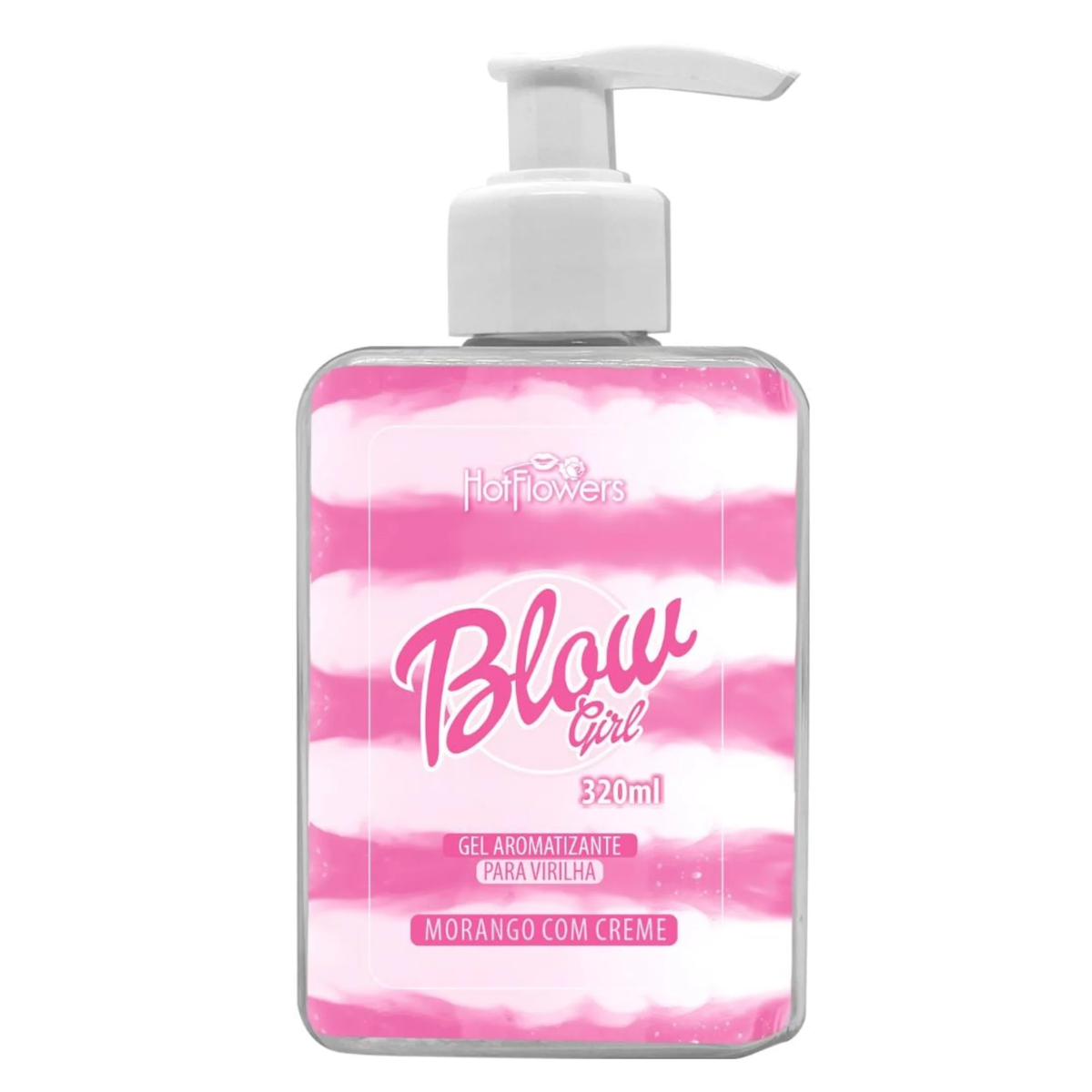 Gel Aromatizante para Virilha Blow Girl 320 mL - Hot Flowers