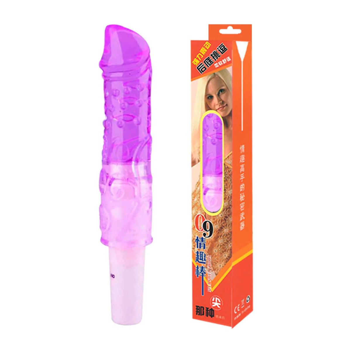 Vibrador Bastao em Jelly - Vibe Toys