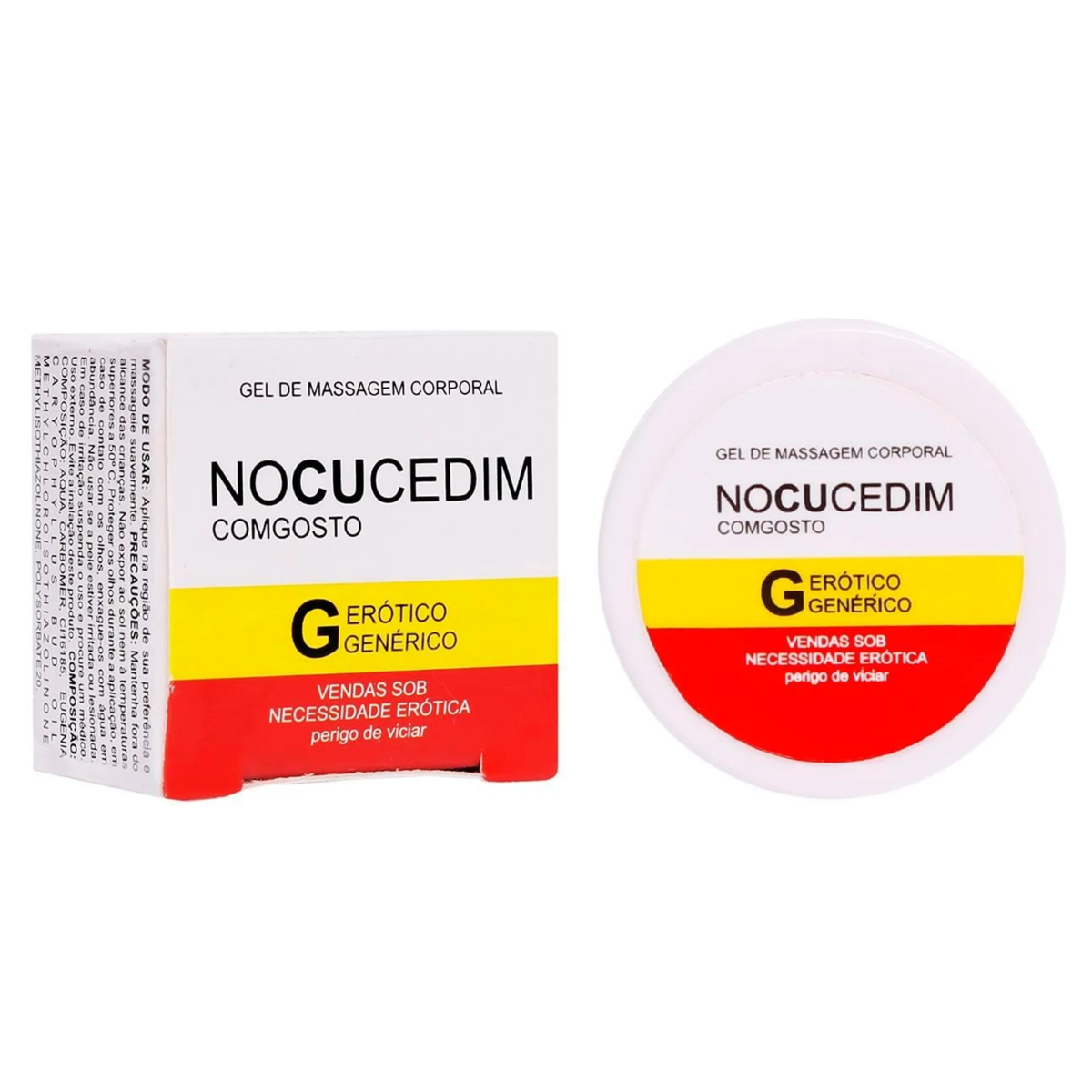 Creme Anestesico Nocucedim 3g - Secret Love
