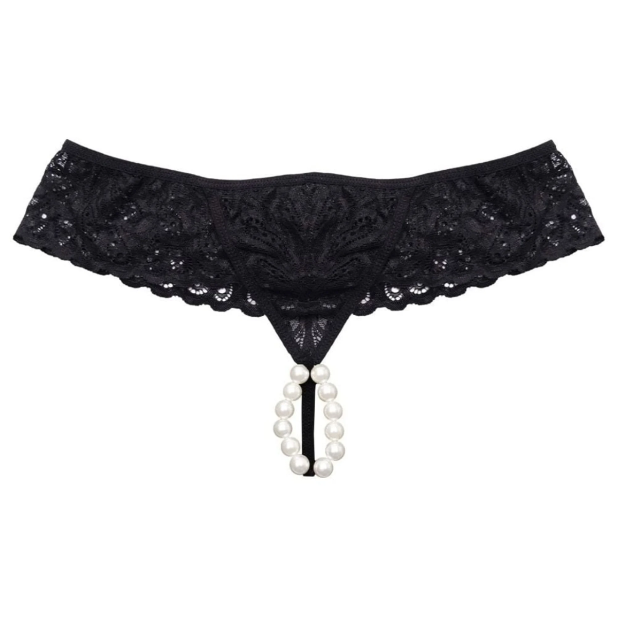 Calcinha Tailandesa em Renda Com Perolas e Algema - Tallyta Moda