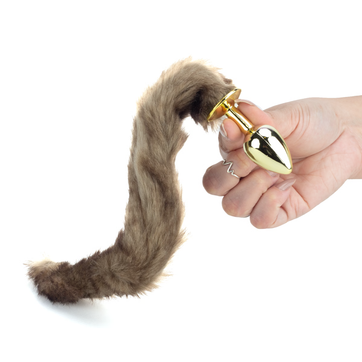 Plug Anal Com Rabo Tamanho P Linha Lite - Sexy Fantasy