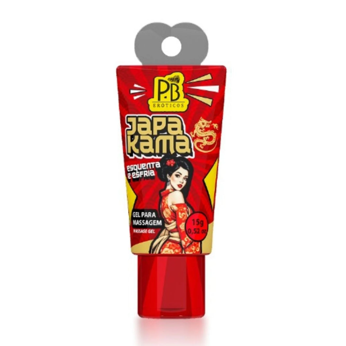 Gel para Massagem Japa Kama 15g - La Pimenta