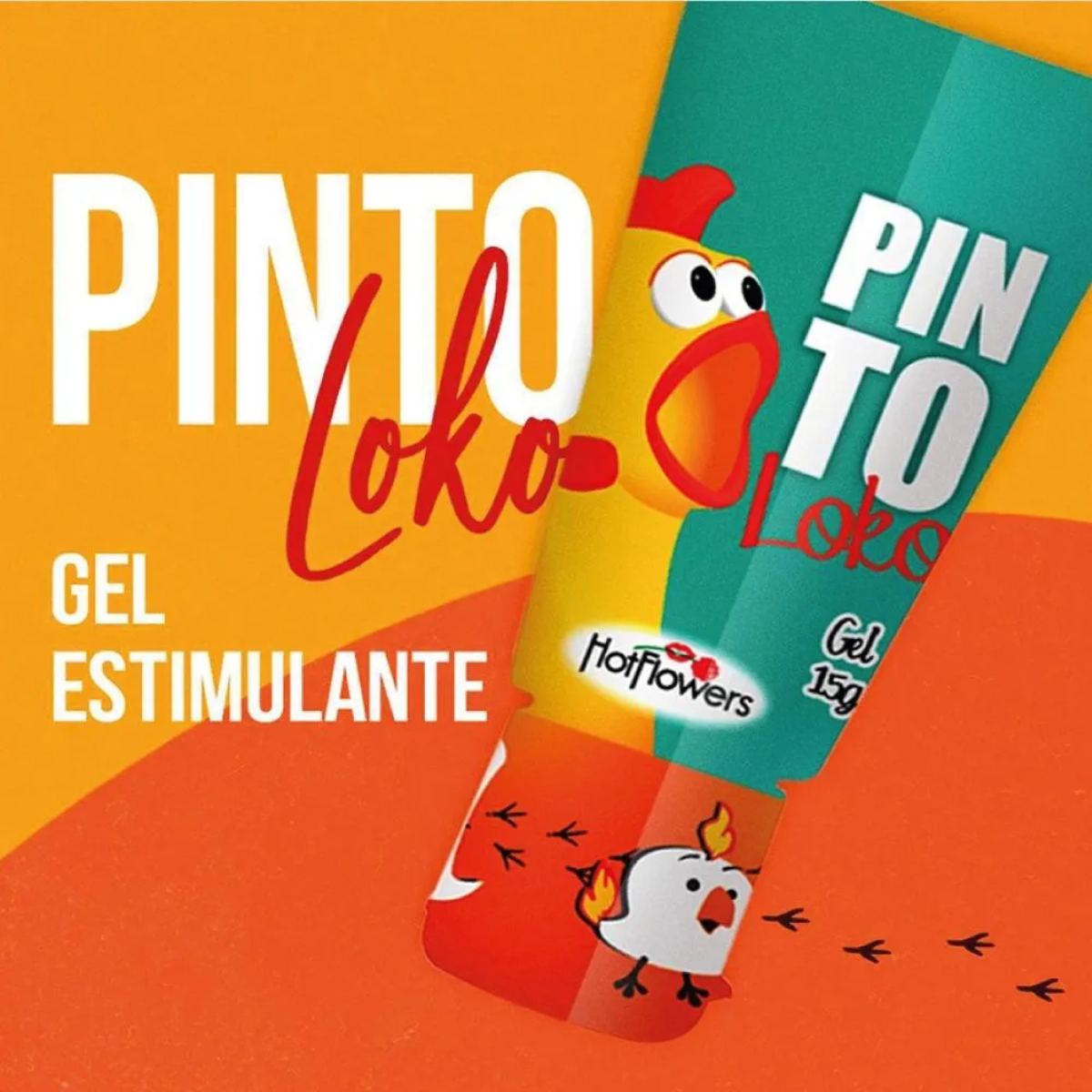 Gel Estimulante Pinto Loko Masculino 15g - Hot Flowers