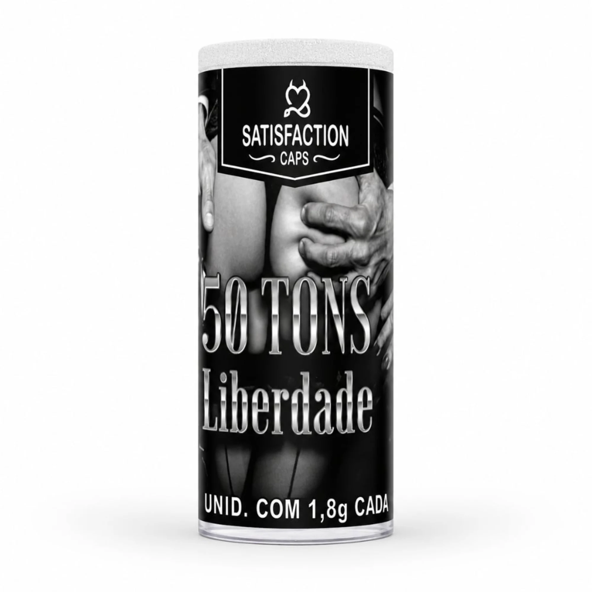 Bolinha Com óleo De Massagem 50 Tons De Liberdade 03 Unidades - Satisfaction Caps