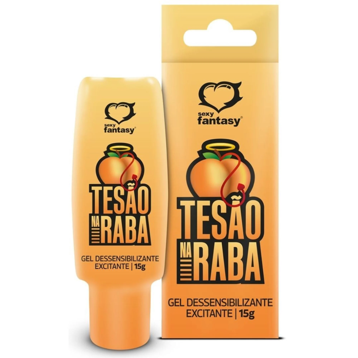 Gel Dessensibilizante Excitante Anal Tesão Na Raba 15g - Sexy Fantasy