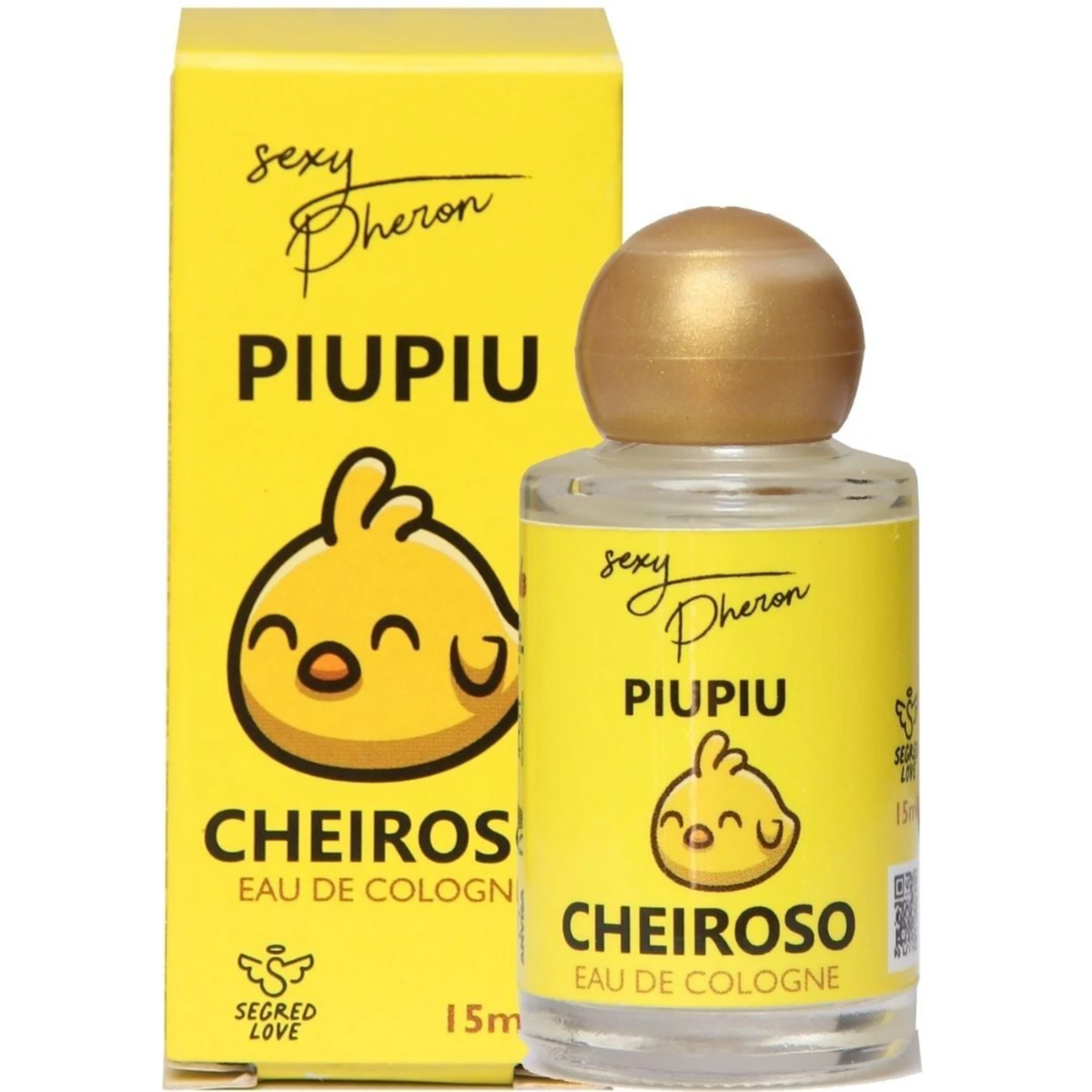 Perfume Afrodisíaco Masculino Piupiu Cheiroso 15ml - Segred Love