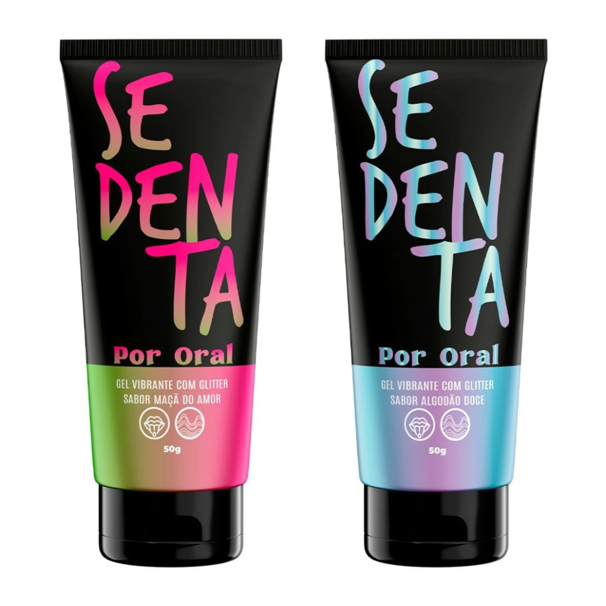 Gel Vibrante Com Glitter Sedenta Por Oral 50g - Pepper Blend