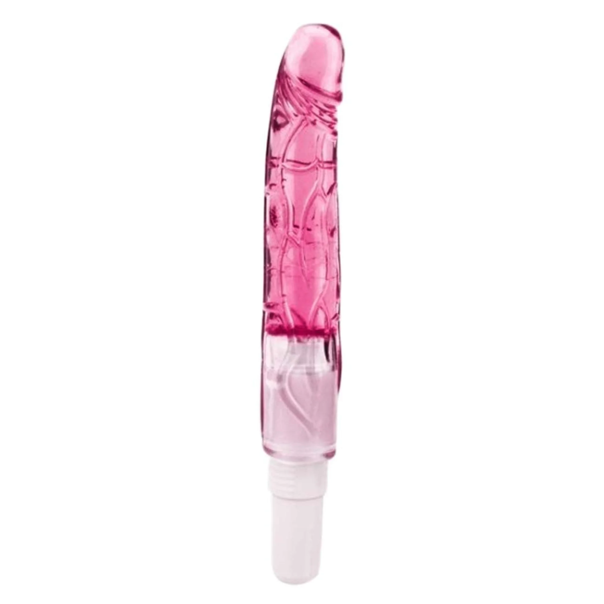 Vibrador Penis de Jelly 17,5 Cm - Vibe Toys cor: rosa