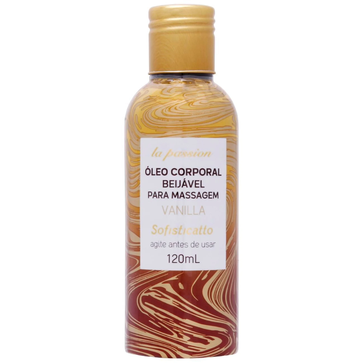 Oleo de Massagem Beijavel 120 ml - Sofisticatto Sabor: Baunilha