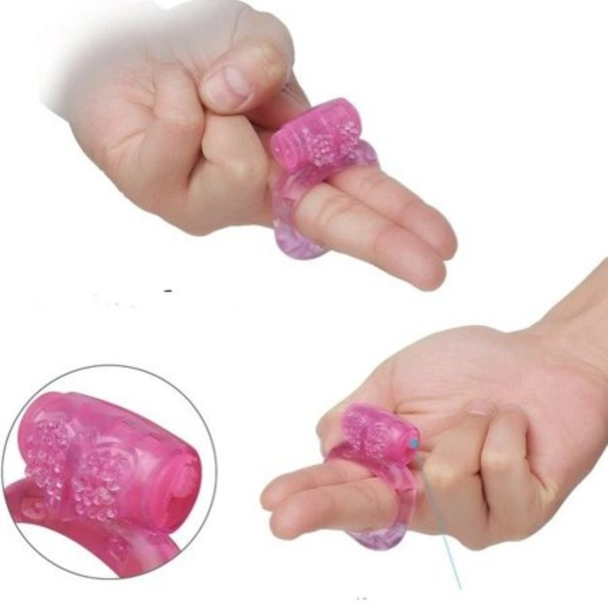 Anel Peniano Vibratório Borboleta - Vibe Toys