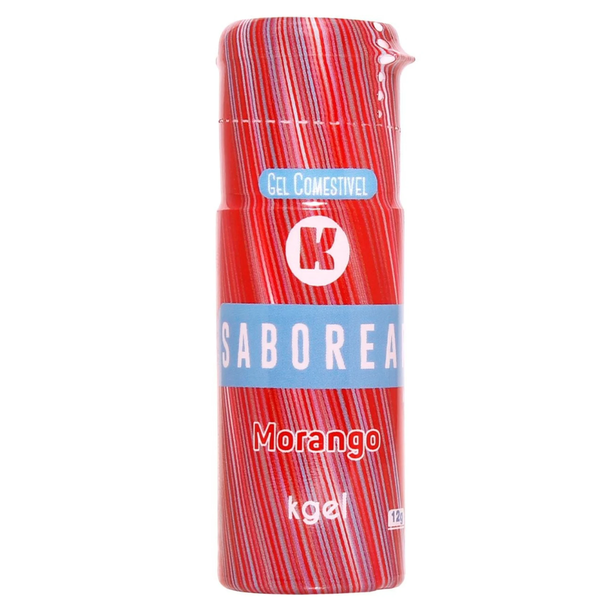Gel Saborear Comestível Hot 12g Morango - Kgel