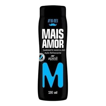 Sabonete Liquido Intimo Masculino 200 Ml Mais Amor - Apinil Cosméticos